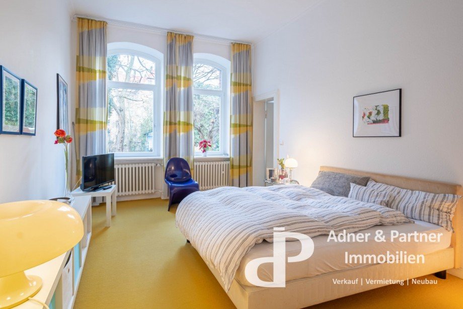 Schlafzimmer 2 Erdgeschosswohnung Braunschweig