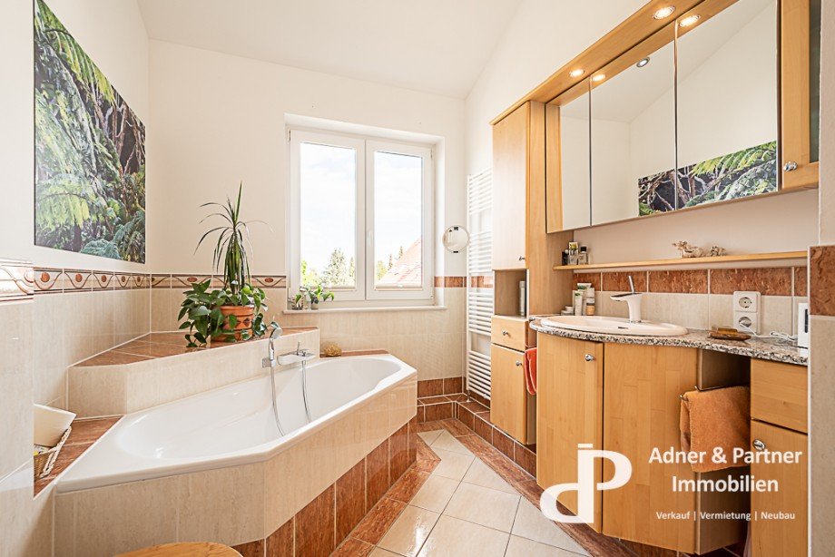 Blick ins bad Dachgeschosswohnung Braunschweig