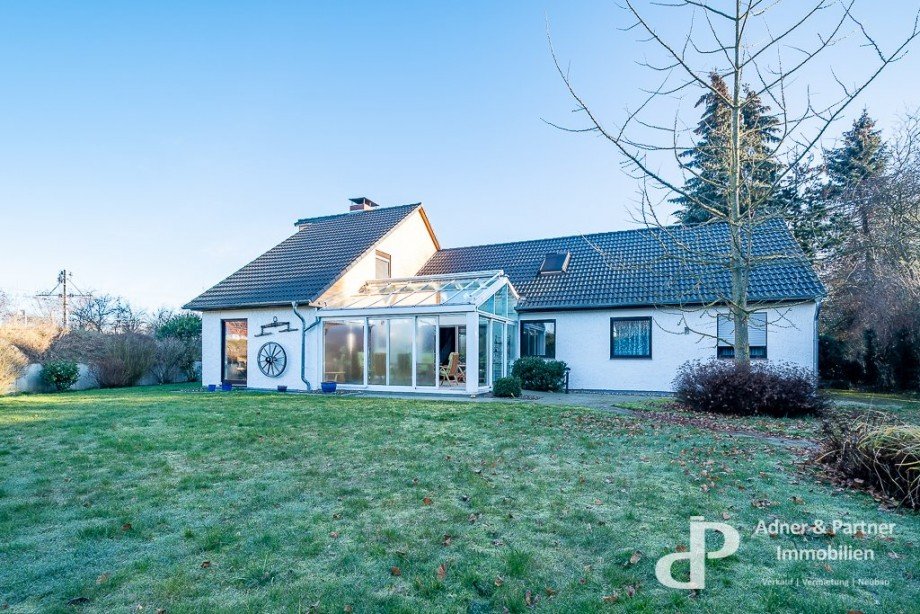 Geb�udeansicht Garten Einfamilienhaus Braunschweig