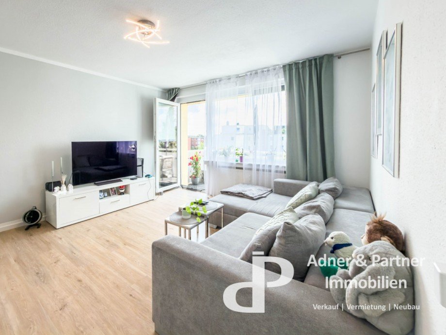 Wohnen zum Balkon Dachgeschosswohnung Braunschweig