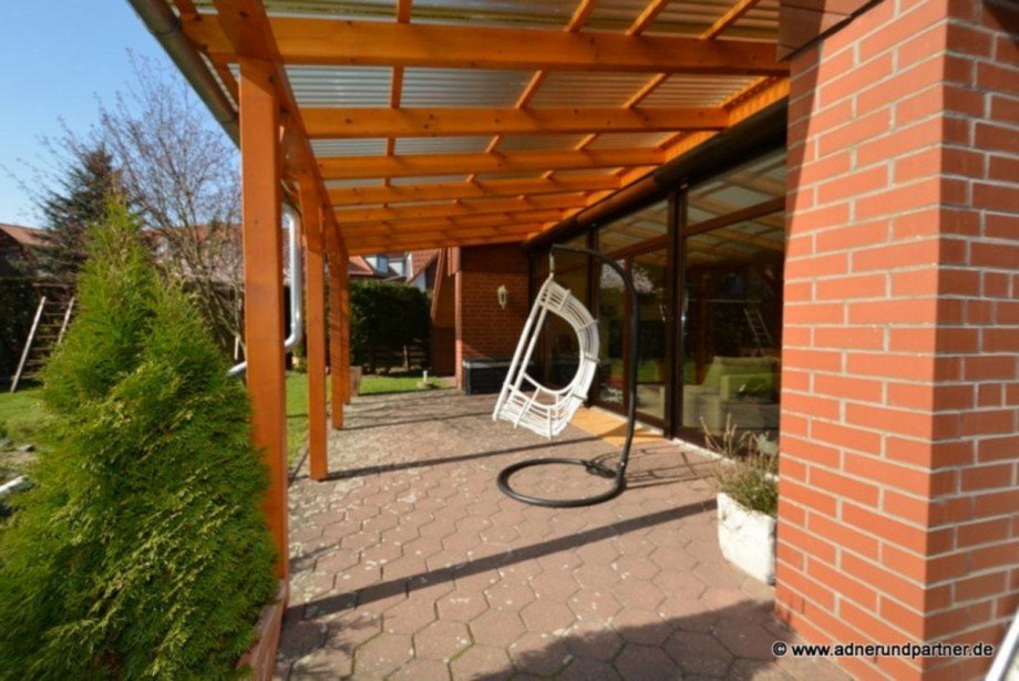 �berdachte Sonnenterrasse Einfamilienhaus Lengede