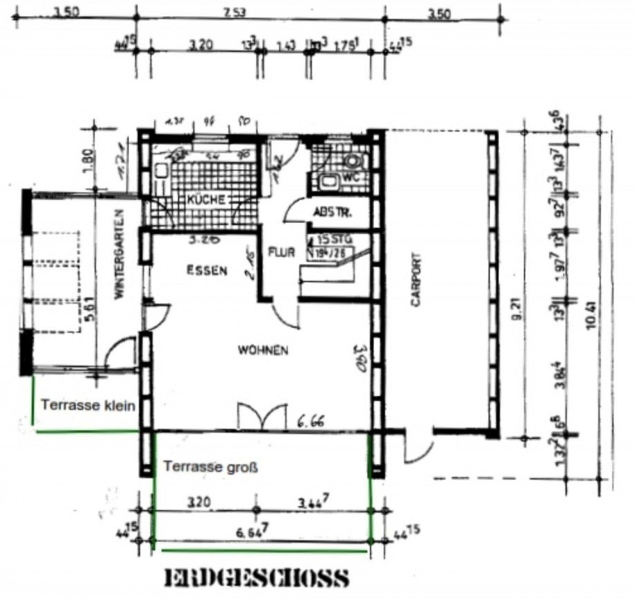 Grundriss EG Einfamilienhaus Lengede