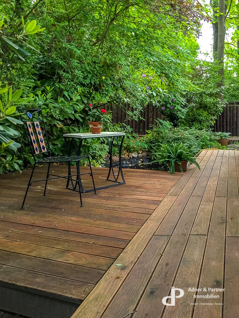 Terrasse Einlieger Bungalow Braunschweig