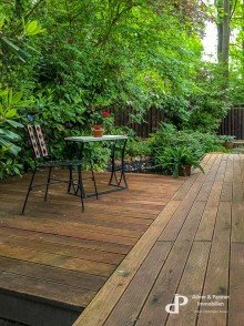 Terrasse Einlieger **GRO�Z�GIGES WOHNEN UND ARBEITEN IM IDYLLISCH GELEGENEM SCHMIEDBUNGALOW MIT KAMIN**