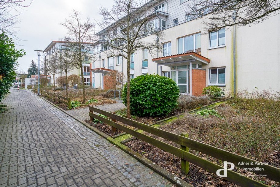 Geb�udeansicht Winter Maisonettewohnung Braunschweig