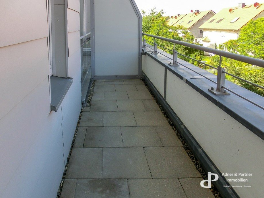 Ostbalkon K�che Maisonettewohnung Braunschweig